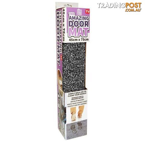 The Amazing Door Mat - 45x75cm Black - 800095