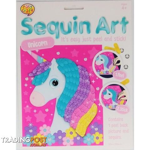 Sequin Art Craft Kit Assorted 4 Designs - 800710 - photo 2 of 4