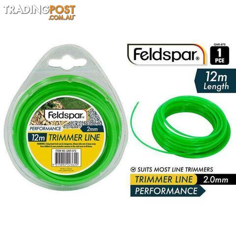 Garden Trimmer Line2Mm 1Pce - 9315892223620