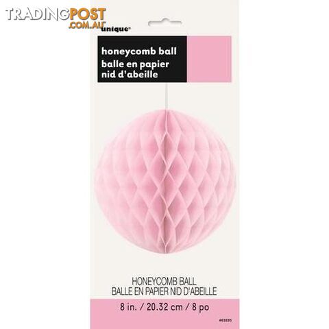 Honeycomb Ball Lovely Pink 20cm (8) - 011179632206