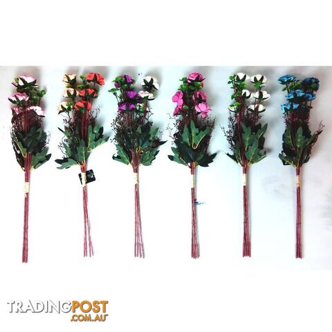 Double Roses 6 Bunch - 800754
