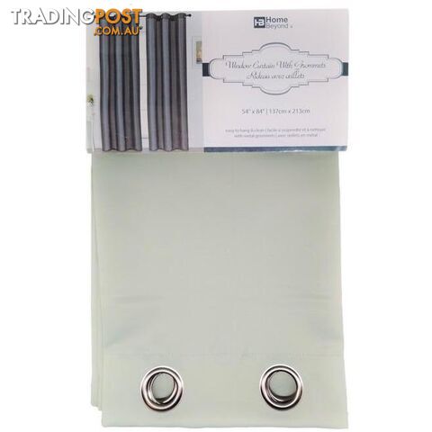 Window Curtain with Grommets Ass Colors 137x213cm - 800734