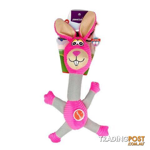 Pet Toy Animal Stretchy Neck Pink 30cm - 800453