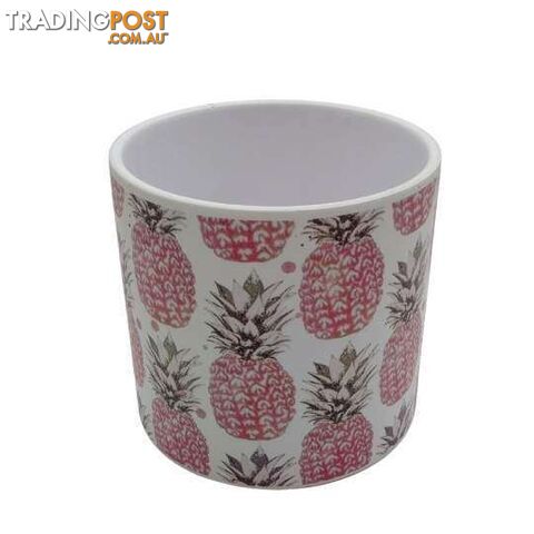 Medium Pot Fruit Range 14x12cm Pineapple Designs - 801045