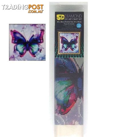 5D Diamond Art Painting Butterfly - 800491