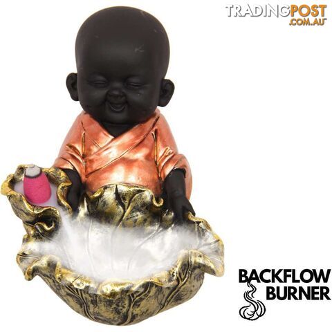 Buddha Backflow Incense Burner 14cm - 9319844607902