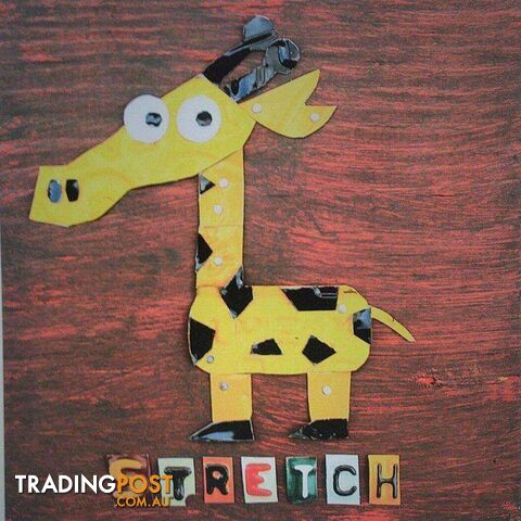 Kids Decor Canvas Prints - 40 x 40cm Giraffe Stretch - 800150