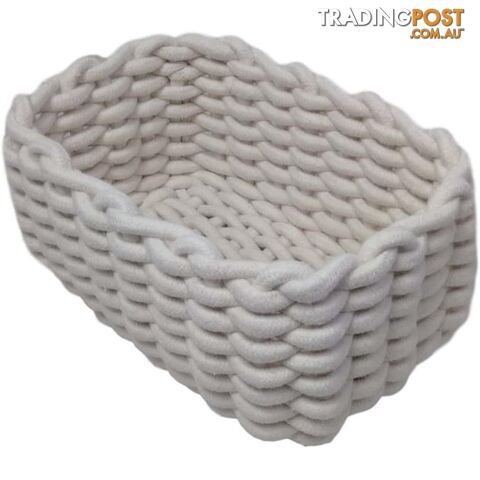 Cotton Rope Storage Basket 23x15x13cm - 800882