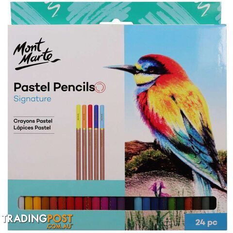 Signature Pastel Pencils 24 Colours - 9328577021671