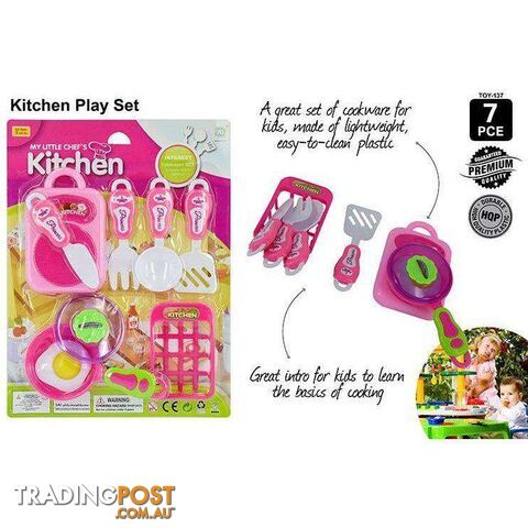 Kitchen Playset 8pce - 9315892256666