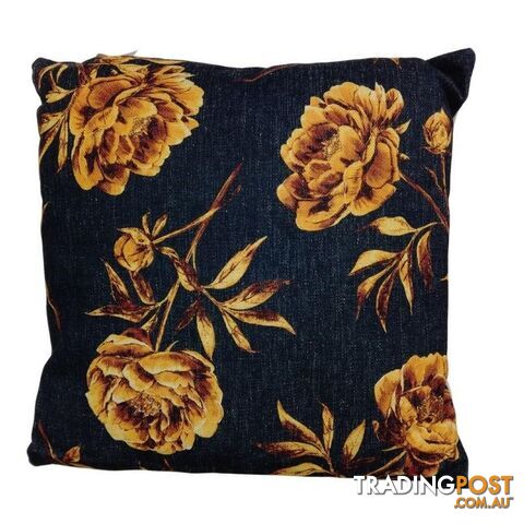Cushion Spring Floral Orange 45x45cm - 800914