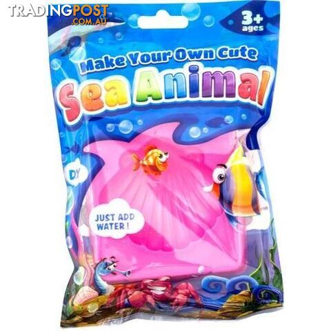 Make Your Own Air Dry Clay Jungle Sea Creatures Assorted - 9326243234240