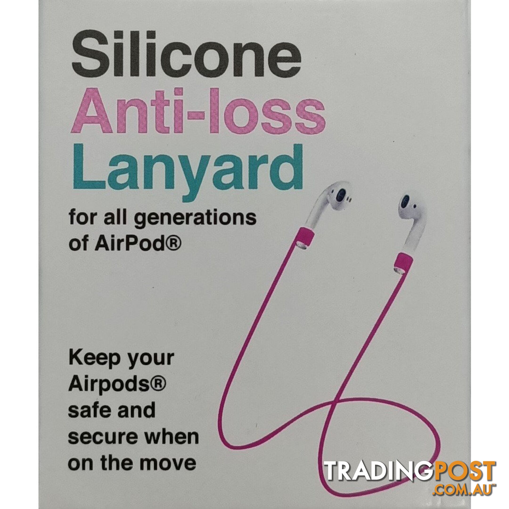 Airpods Anti Loss Silicone Lanyard - 800905