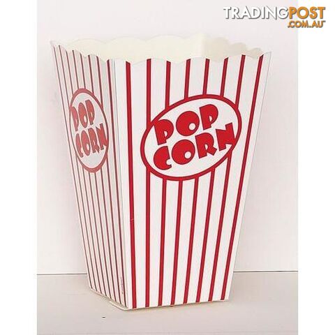 10 Popcorn Boxes 15cm H x 115cm W 6 x 45 - 011179590223
