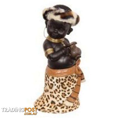Cute Africans With Animal Print 24cm B - 800538
