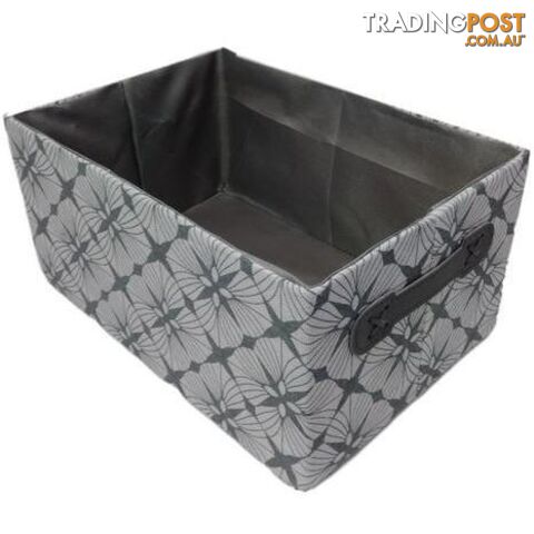 Fabric Storage Basket Lge 35x25x18cm - 800838