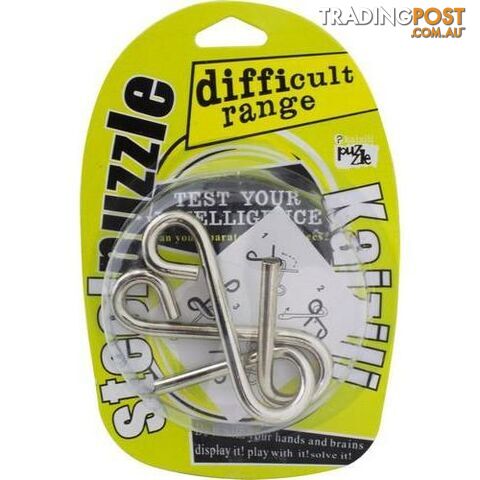 Disentanglement Wire Puzzles For The Whole Family Assorted - 9326243232994 - photo 5 of 7