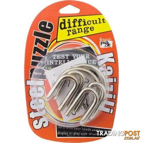 Disentanglement Wire Puzzles For The Whole Family Assorted - 9326243232994 - photo 2 of 7