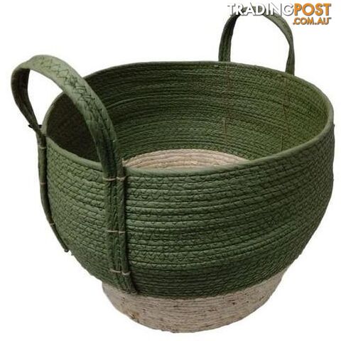 Maize Rope Storage Basket Med 30Hx38W - 800889