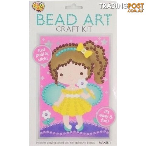 Craft Bead Art Kit Assorted 6 Designs - 800647