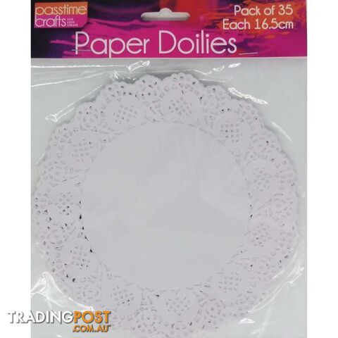 Creative Paper Doilies 16.5cm 35 Pk - 9348291004125