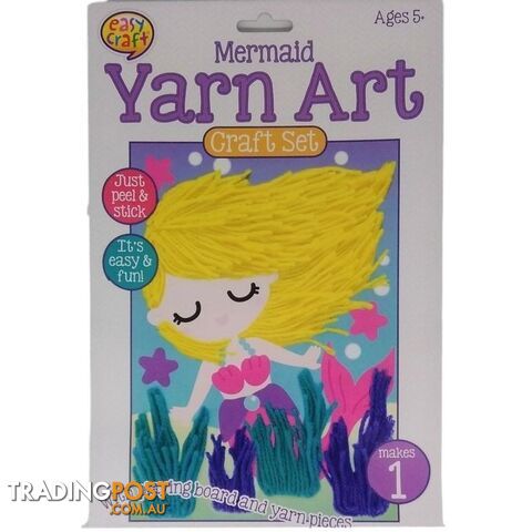 Yarn Art Craft Kit with Playing Board Assorted 4 Designs - 800663 - photo 2 of 5
