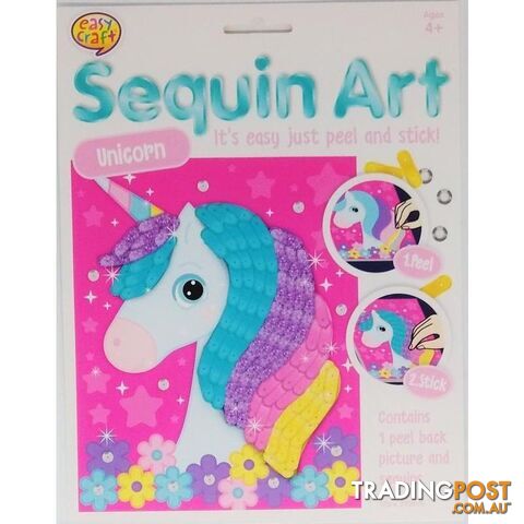 Sequin Art Craft Kit Assorted 4 Designs - 800712 - photo 2 of 4