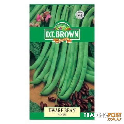 Dwarf Bean Brown Beauty Seeds - 5030075020400