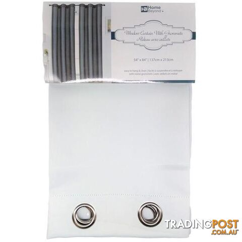 Window Curtain with Grommets Ass Colors 137x213cm - 800729