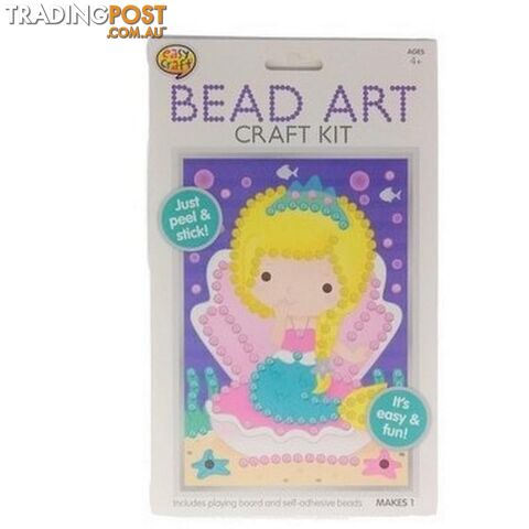 Craft Bead Art Kit Assorted 6 Designs - 800649