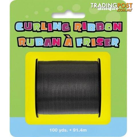Curling Ribbon 914m 100yds - Black - 011179486328