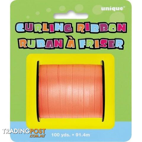 Curling Ribbon 914m 100yds - Orange - 011179486311