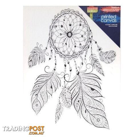 Printed Colour In Canvas 30x40cm Dream Catcher - 800994