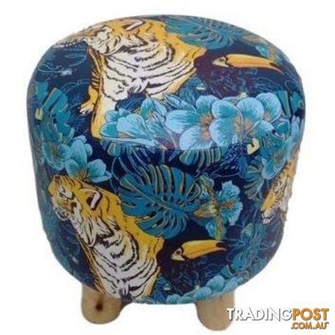 Cushion Stool Zen Tiger - 9328644059422
