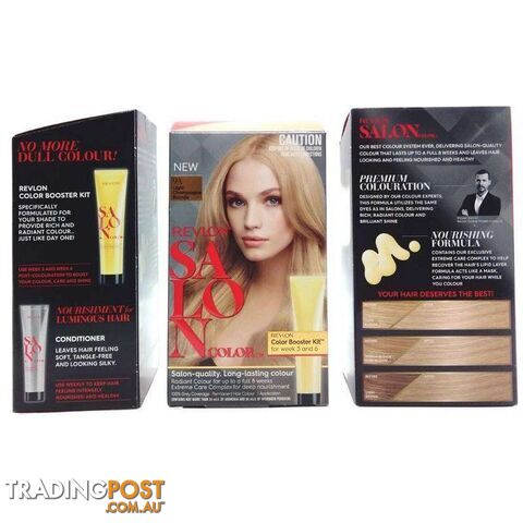 Revlon Salon Hair Color 9A Light Champagne Blonde Pack of 3 - 900048