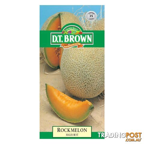 Rockmelon Hales Best Seeds - 5030075022374