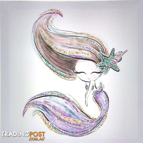 Kids Decor Canvas Prints - 40 x 40cm Swirl - 800151