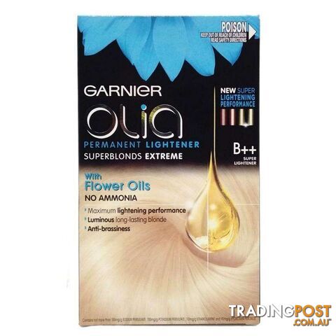Garnier Olia Permanent Hair Lightener B++ Super Lightener Pack of 3 - 900094