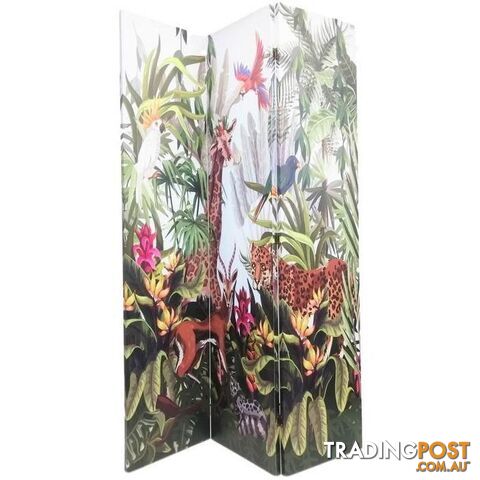 Decorative Room Divider Jungle 3 Panel - 9328644059439