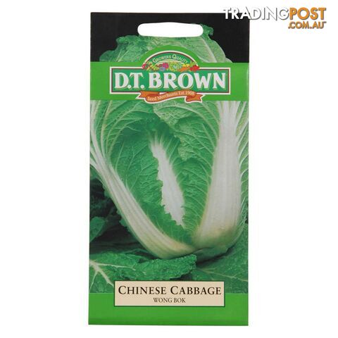 Chinese Cabbage Wong Bok Seeds - 5030075022589