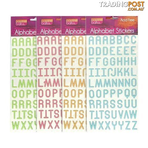 Alphabet Stickers Pack of 4 - 900024