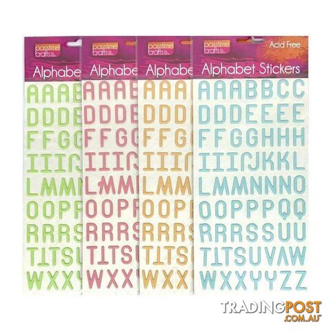 Alphabet Stickers Pack of 4 - 900024