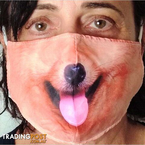 Fabric Mask Dog Mouth - 6920200722110