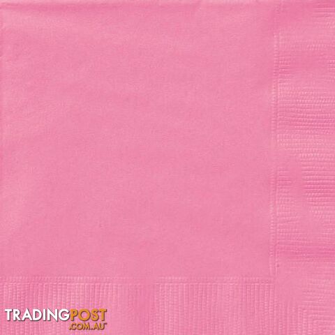 Hot Pink 20 Lunch Napkins - 011179313921