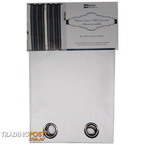 Window Curtain with Grommets Ass Colors 137x213cm - 800730