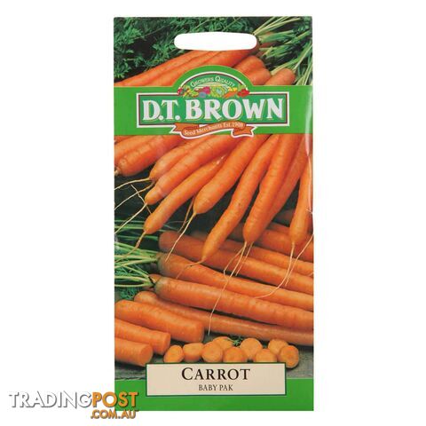 Carrot Baby Pack Seeds - 5030075026594