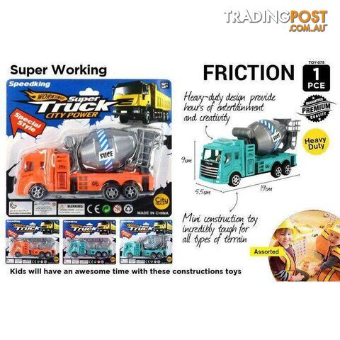 Construction Truck Toy 17cm - 9315892256048
