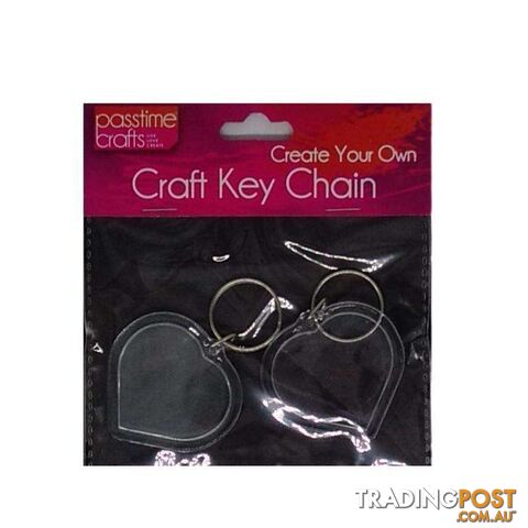 Craft Key Chain Heart - 800346