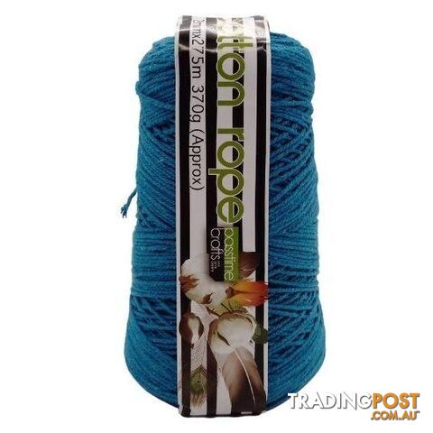 Cotton Rope Spool Blue 340g 4mmx275m - 801002