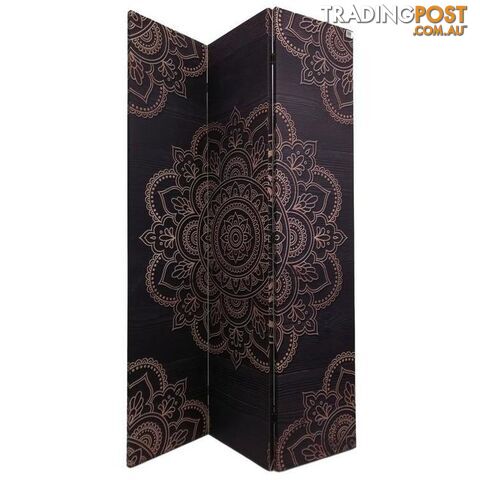 Decorative Room Divider Mandala 3 Panel - 9328644059583